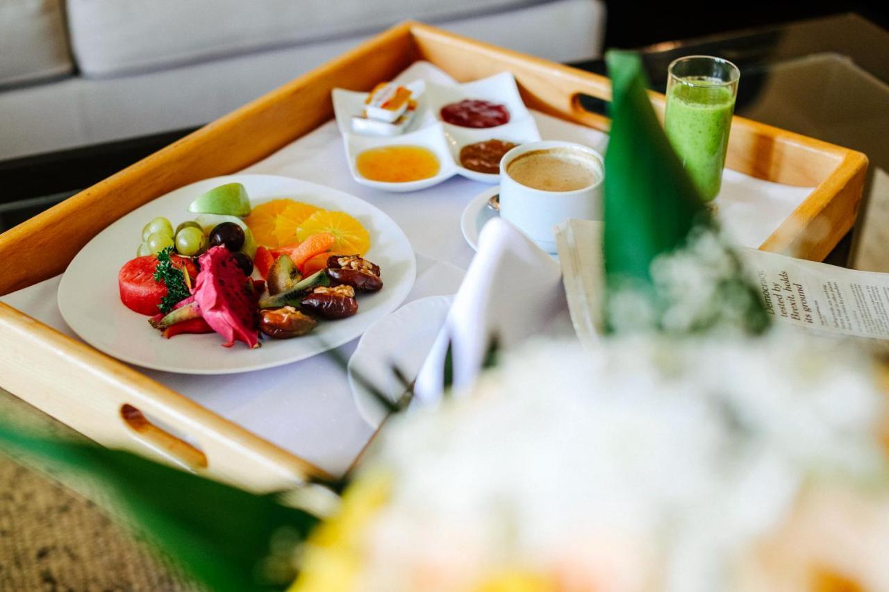 فندق تيكيدا جولف بالاس - ريلاى اند شاتو أغادير المظهر الخارجي الصورة Room service breakfast