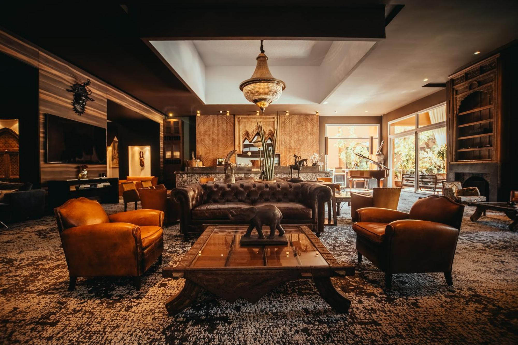 فندق تيكيدا جولف بالاس - ريلاى اند شاتو أغادير المظهر الخارجي الصورة The interior of the hotel