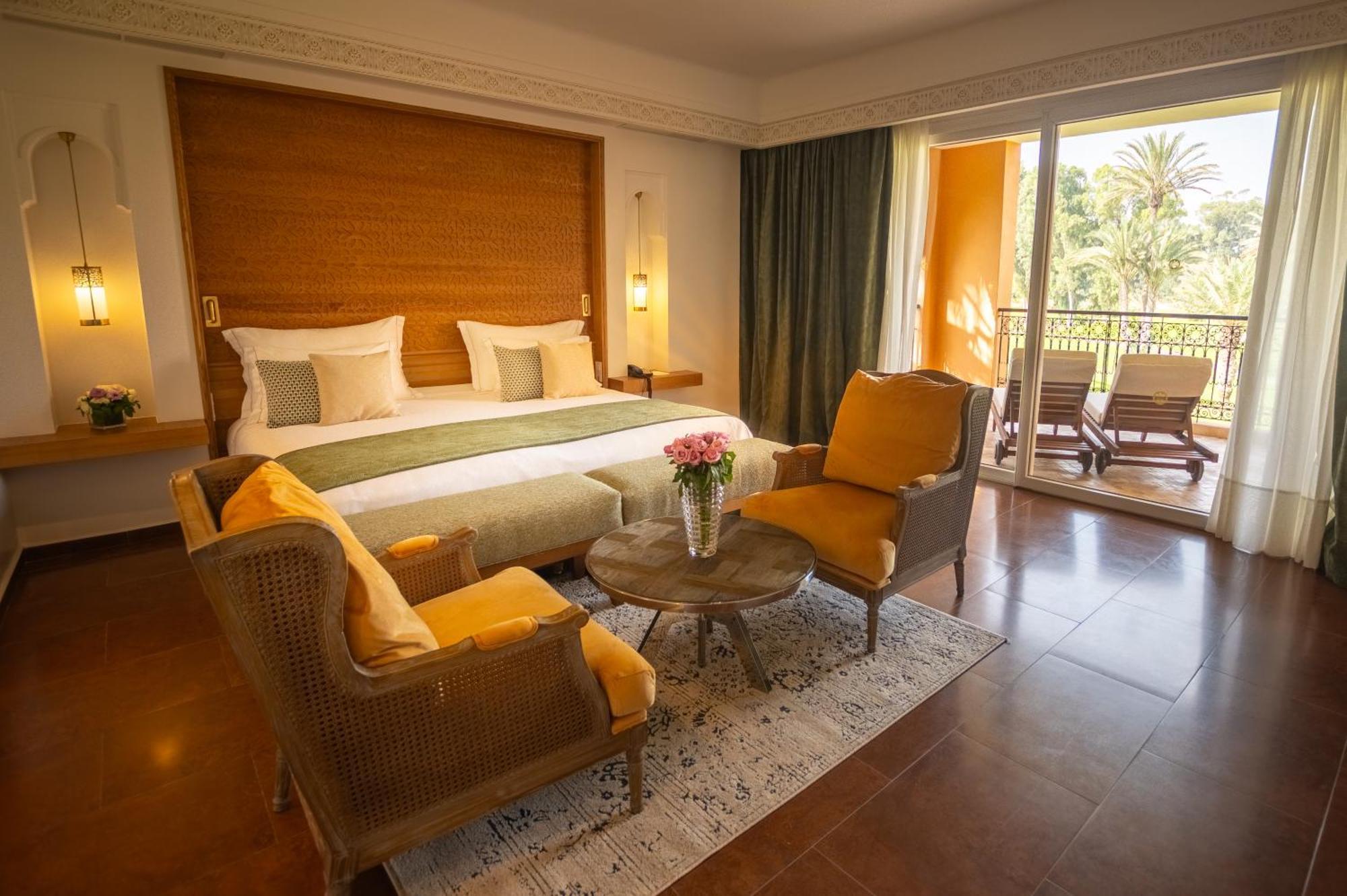 فندق تيكيدا جولف بالاس - ريلاى اند شاتو أغادير المظهر الخارجي الصورة A room at the hotel